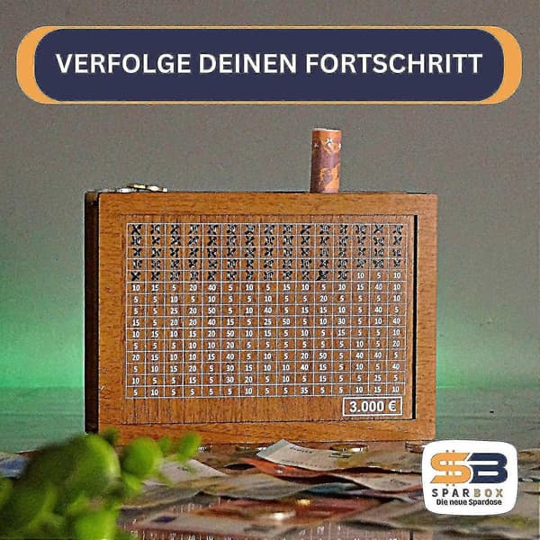 Spargrisor i 4 Storlekar med Sparmål och Avkryssningsbara Nummer