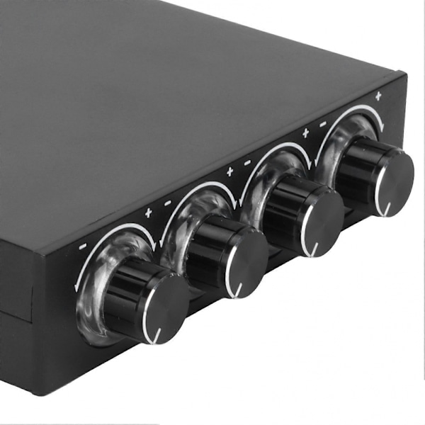 Kylfläktkontroller Humaniserad Brusreducering Multifunktionell PWM Hastighetskontroller 5V-12V
