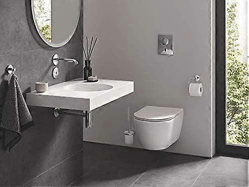 Grohe Essentials Toalettpappershållare 40689001, Silver (Tysk Import)