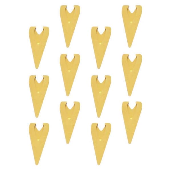 Sidmarkörer Metall Gem Bok Sidhållare Studenter 2.5X1CM 12-pack