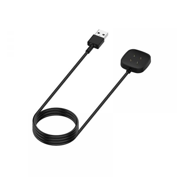 Kompatibel med Fitbit Versa 3 Fitbit Sense Smartwatch Magnetisk Dockningsladdare USB-laddningskabel, Längd: 1m