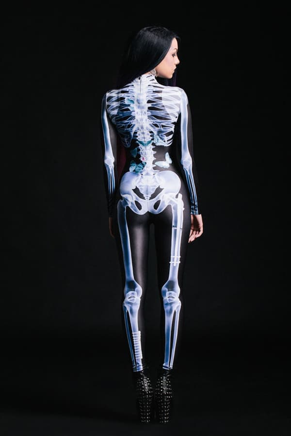 (S) Halloween Skelett Dräkter