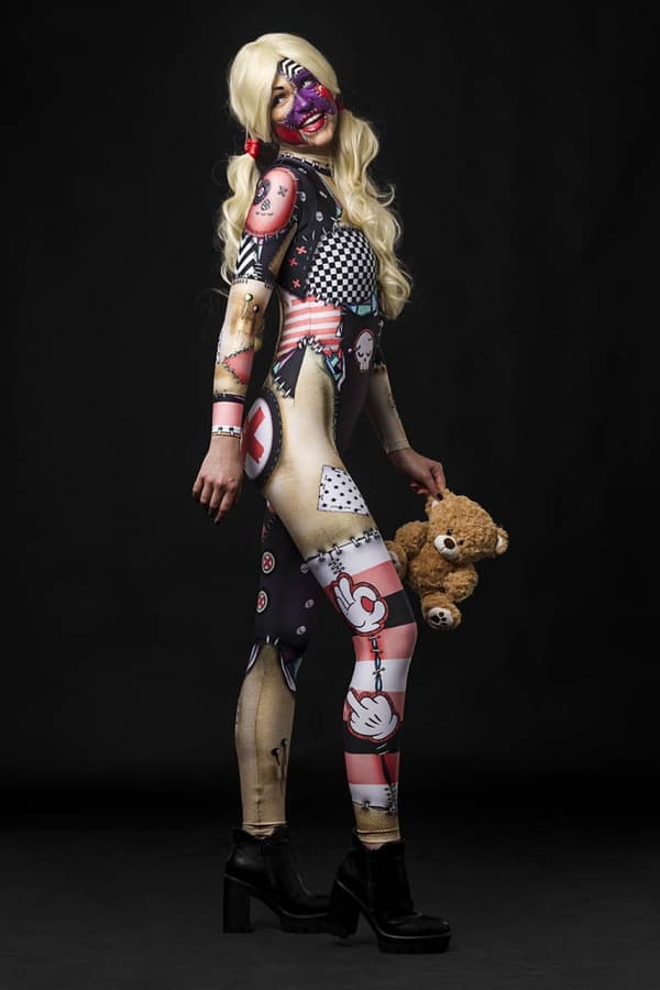 (XL) HALLOWEEN TRASdocka Kostym Halloween Kostym