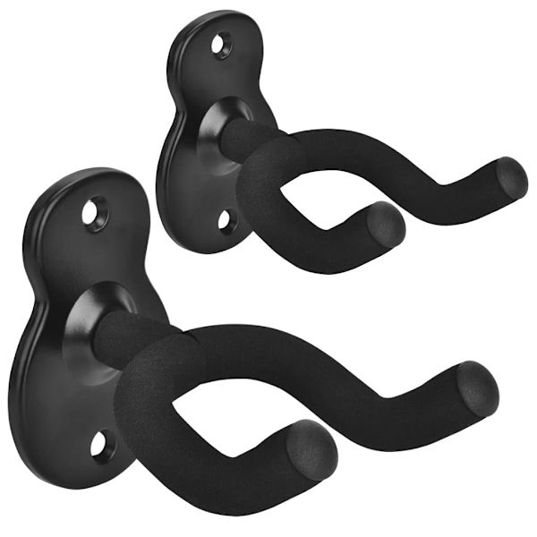 Moreyes Gitarr Väggfäste Kompatibel med Akustisk Gitarr, Klassisk Gitarr, Bas, Elgitarr, 2-pack