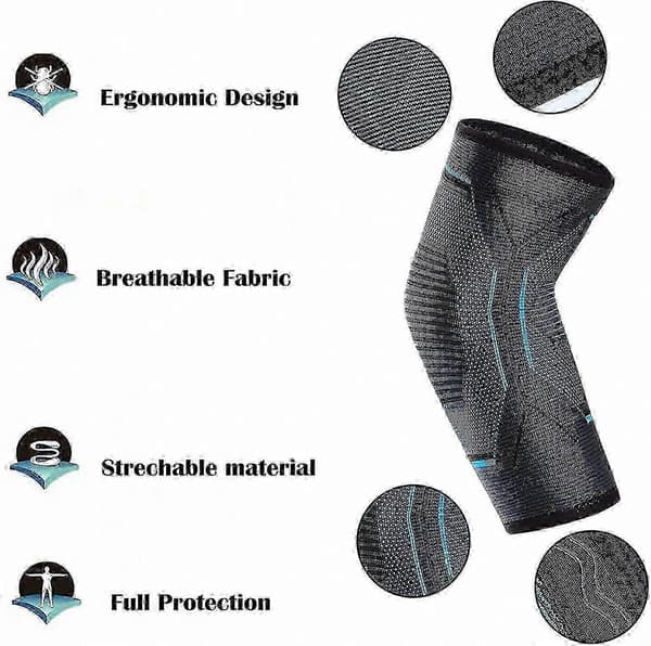 Armbågsstöd för tendinit, artrit och tyngdlyftning S