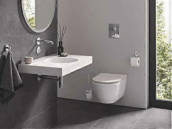 Grohe Essentials Toalettpappershållare 40689001, Silver (Tysk Import)