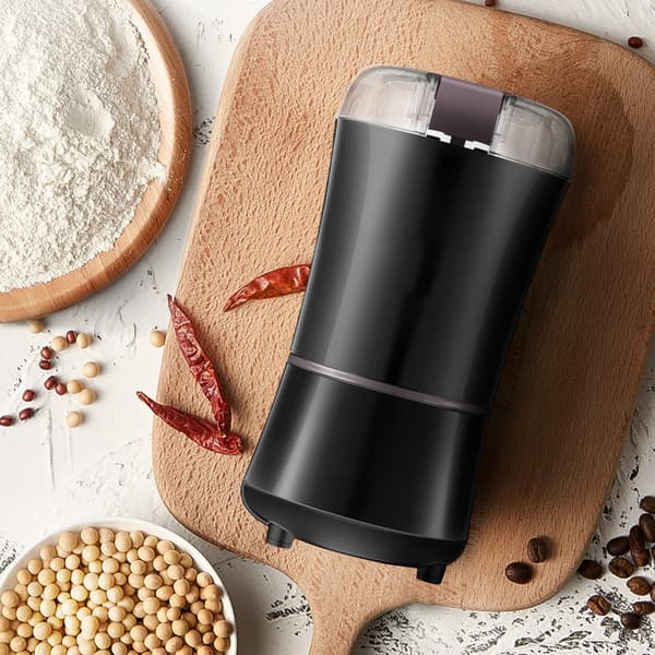 Kaffekvarn Rostfritt Stål Svart