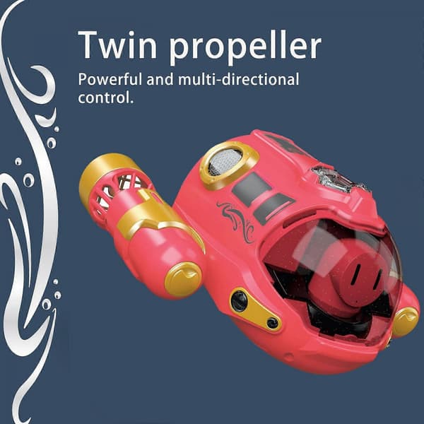 RC Spray Motorbåtar Dubbla Propellrar RC Båtar Pool Badkar RC Vatten Sommar Leksaksbåtar