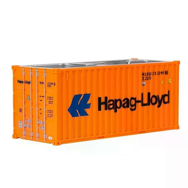 IRISL -PH20ft Container Maritimo Pennhållare Mini Containerfartyg Visitkortsfodral Lastlogistik Container Skala Modell Låda Leksak M