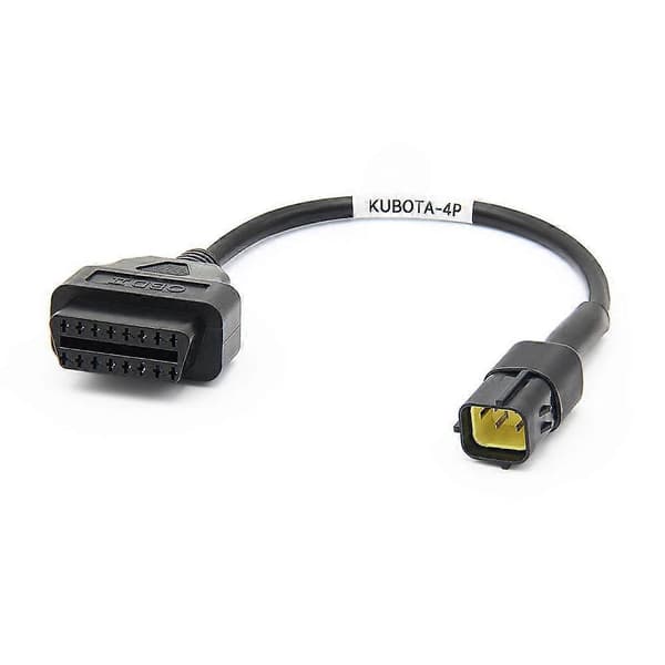 OBD2 Diagnostisk Adapterkabel för Reparation av Jordbruksmaskiner för Kubota Diagmaster Python