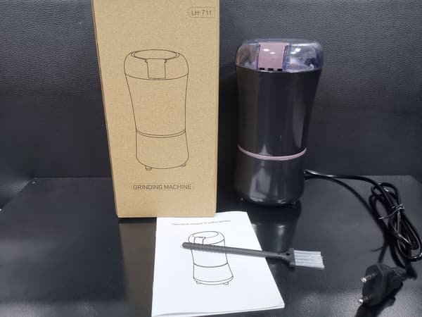 Kaffekvarn Rostfritt Stål Svart
