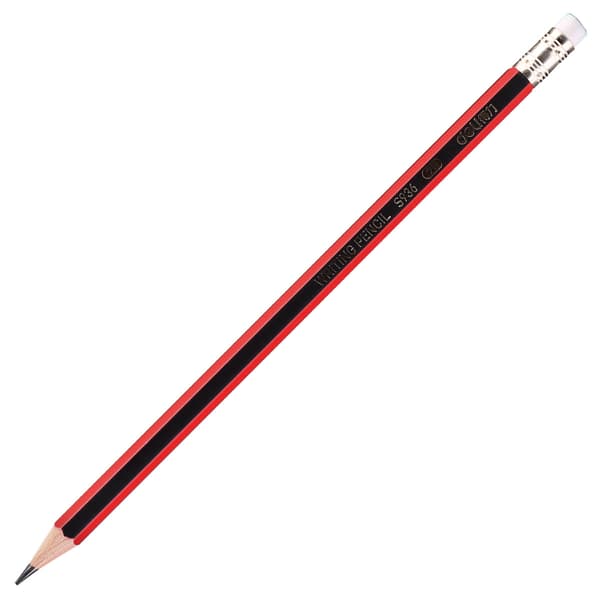 Deli S936 Skolblyertspennor - 2B Hårdhet [24-pack]
