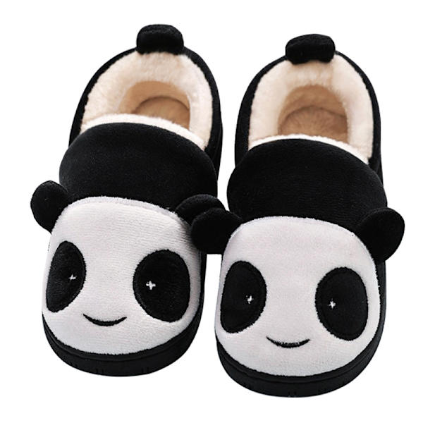 Barn Hemtofflor Panda Tofflor för Barn Småbarnstofflor Vinter