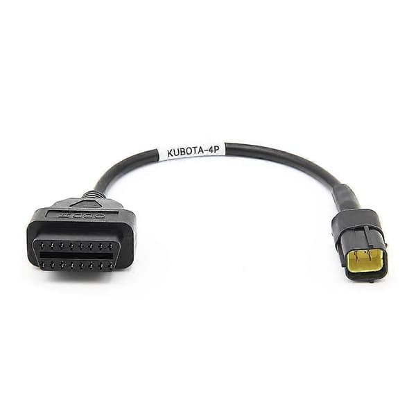 OBD2 Diagnostisk Adapterkabel för Reparation av Jordbruksmaskiner för Kubota Diagmaster Python