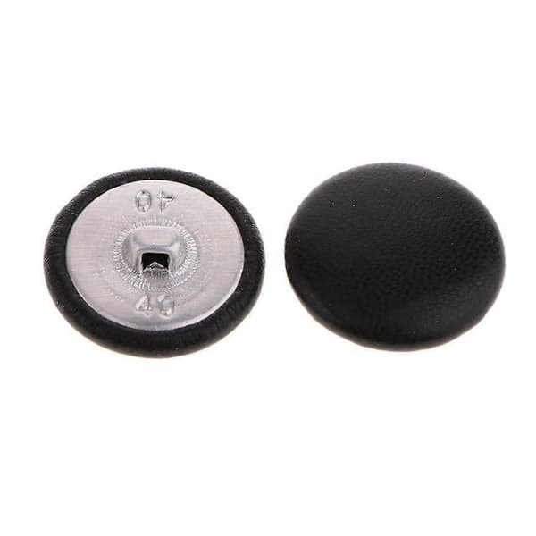 50 st Konstläderklädda Knappar Sömnad Utsmyckningar 25mm