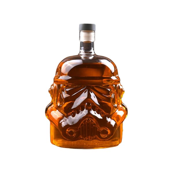 Star Wars White Trooper Karaffset med 2 Glas för Whiskey
