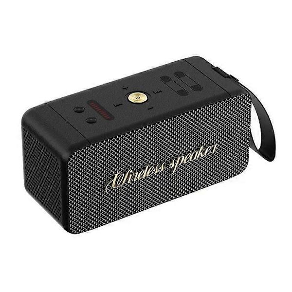 BlackM1 20W Bärbar Trådlös 3D Stereo Subwoofer Bluetooth Högtalare Stöder FM / TF-kort / USB-Hårddisk
