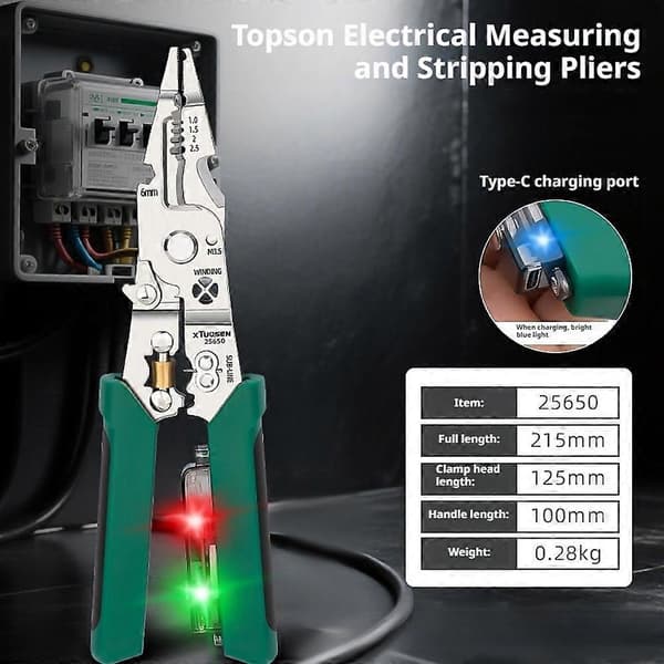 Multifunktionell Kabelavisolerare Elektrisk Testning Specialiserad Kabelisolering