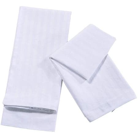 2-pack Premium Kuddskydd 100% Bomull med Dragkedja - King Size