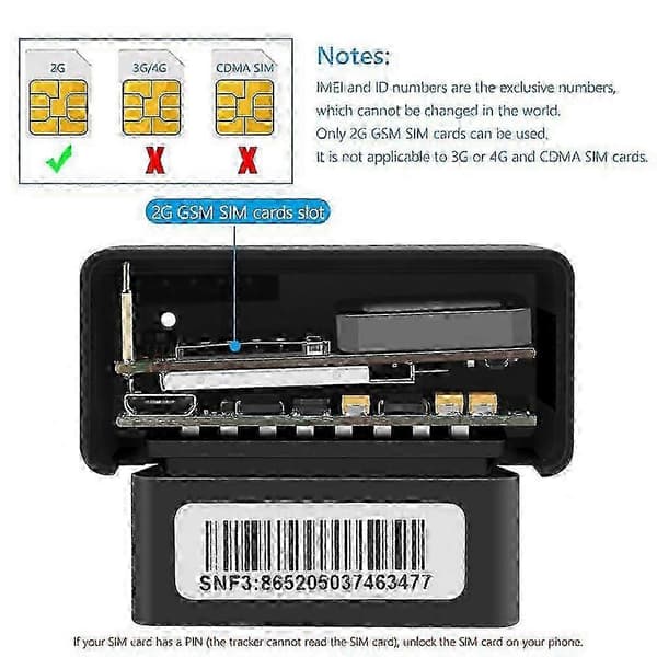 OBD GPS-tracker Realtids Röstövervakning Elektrisk Stötlarm
