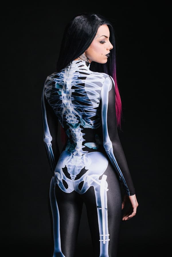 (S) Halloween Skelett Dräkter