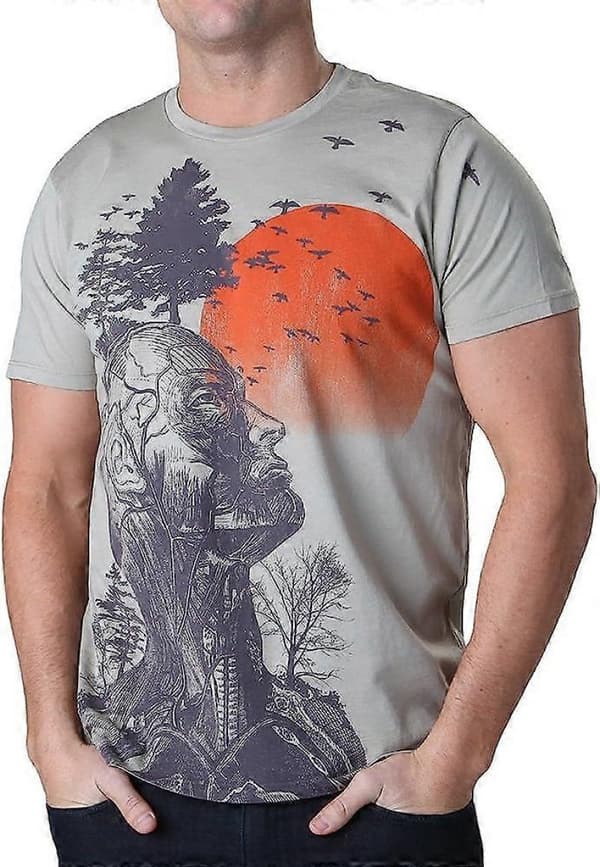 Baksmällan Human Tree T-shirt för män