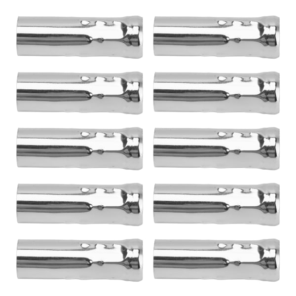 10 st E14 metallrör för ljuslamphållare