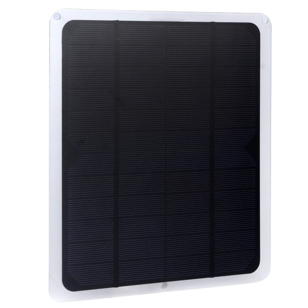 10W Monokristallin Silikon Solpanel Batteripanel