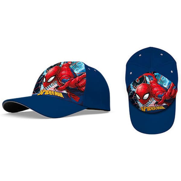 Keps Cap Baseball Barn 4344 Spiderman Spider-man Mørkeblå 52/54cm 2.Stl 54