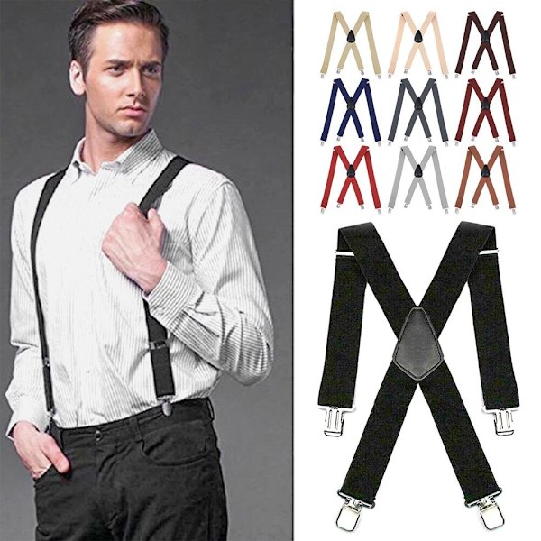 Seler for menn Elastiske seler 9