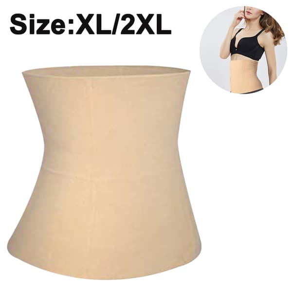 1 stk. sømløs postpartum mavebåndstrusse, genopretningsbælte efter kejsersnit, slankende shapewear til kvinder