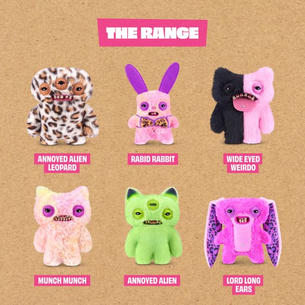Fuggler Baddies Fuggs 9 tuumaa (Rabid Rabbit) ZURU:lta Rabid Rabbit