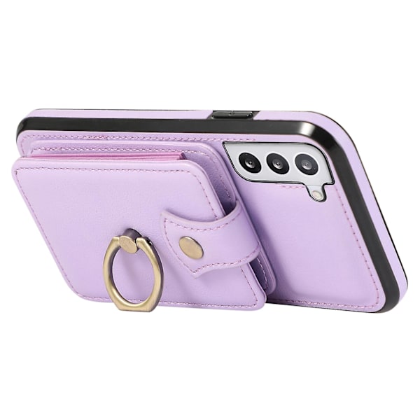 Samsung Galaxy S23+ Cover Rfid Blokerende Mobiltelefon Cover Stativ Tpu+pu Læder Cover