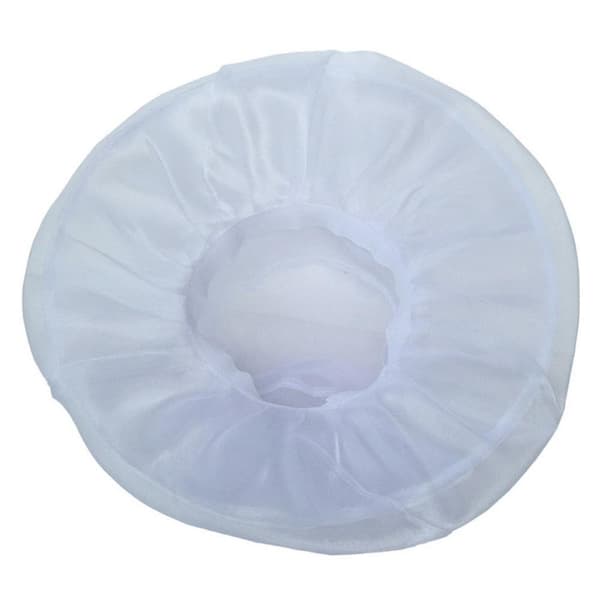 Dame Kentucky Derby Hatte Med Organza Blomst Til Kirkebryllup Style B white