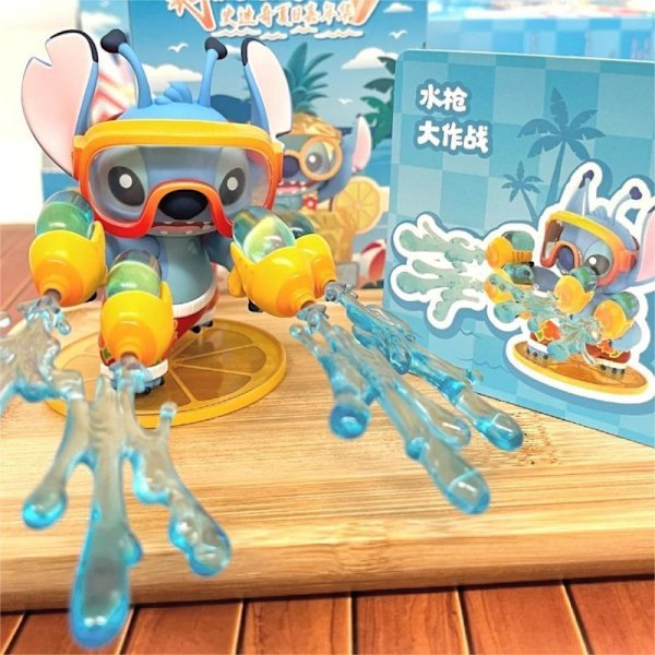 Blindbox-dockor trendiga leksaker figurer söta dockpresenter Water Gun Battle (with packaging)