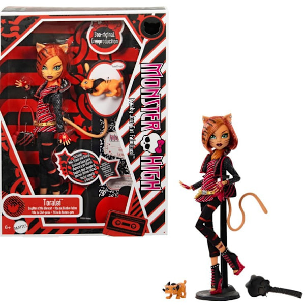 Monster High Boo-Riginal Creeproduction Meowlody ja Purrsephone -nuket 2 kpl -pakkaus-XF5-{hh} B