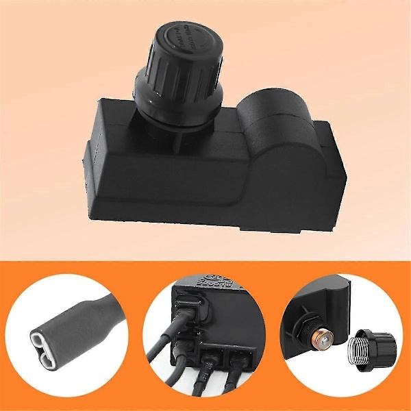 G350-0017-w1 Tenningssystem for Charbroil 2-brenner Grill Tenningssystem Erstatningssett, Elektronisk Tenningsmodul{hh}