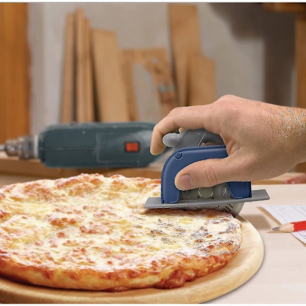 Boss 3000 pizzahjul formad som en cirkelsåg