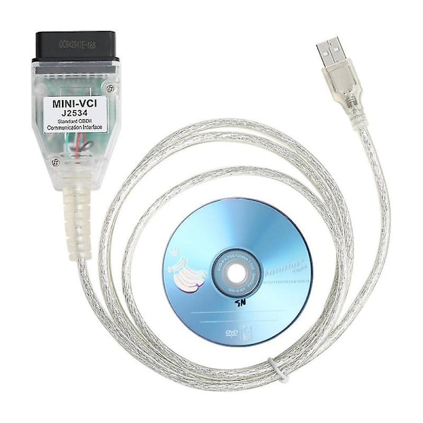 Mini Vci Tis Techstream Sw V16.00.017 Yhteensopiva Tis Techstream Ft232rl Siru J2534 Mini-vci 2.0.4 Monikielinen