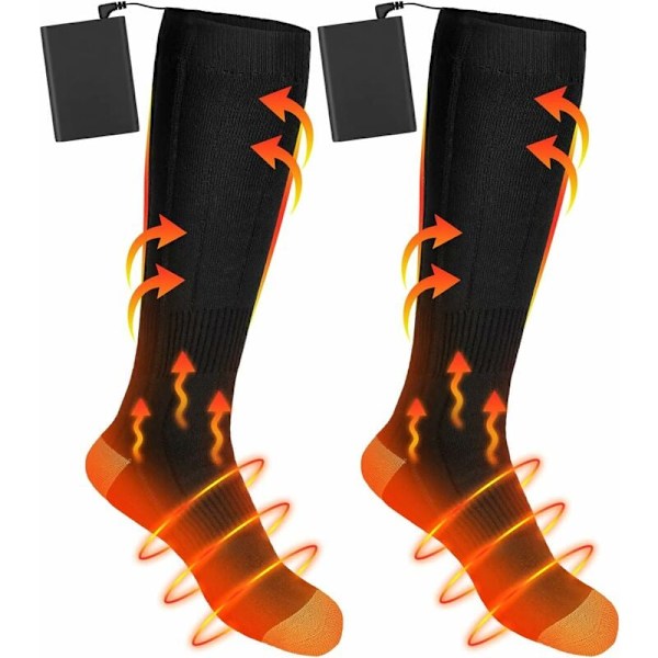 Heated Socks for Men and Women, Heated Socks with 4000mAh Rechargeable Battery