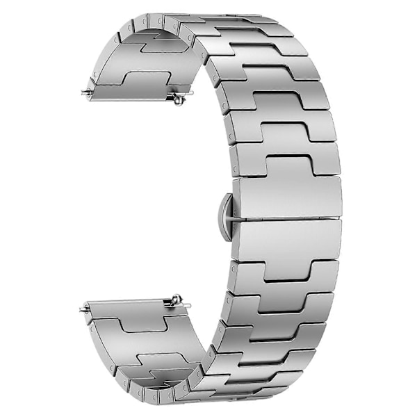 Titanium Alloy Armbånd for Huawei Watch GT 5 Pro / GT 5 / GT 4 46mm Universal 22mm Metallreim - B Multicolor Multicolor Silver