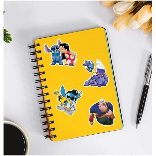 100 kpl Stitch-tarroja, Lilo & Stitch -tarrat OLilo{HH}
