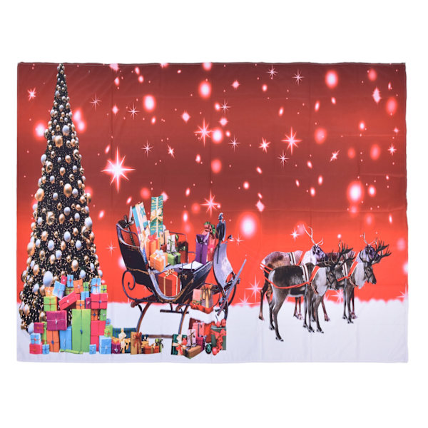 Juleveggteppe Hjem Julebakgrunn Veggteppe Juledekorasjon Hjem Hengende Teppe 200x150cm