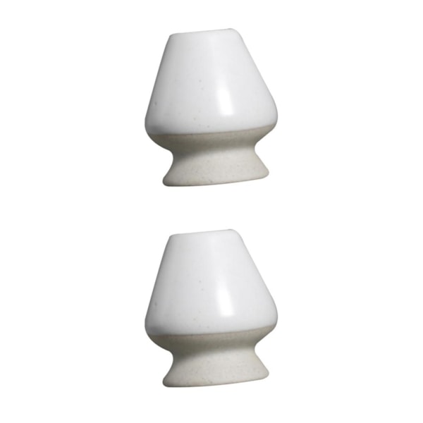 1/2/3 Håndlaget Matcha Visp Stativ Te-seremoni Te-sett for Hvit 6 x 7cm 2S 2Sets White 6 x 7cm