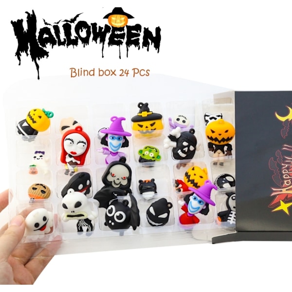 Halloween-joulukalenteri yllätystuotteilla, loma-ajan laskenta Halloweeniin