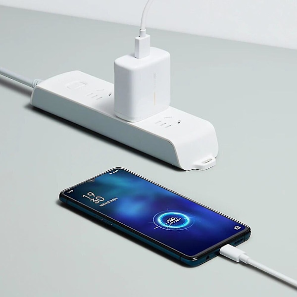 2024 65W Supervooc 2.0 Hurtigoplader Til Oppo K9 Find X2 X3 X5 Pro Neo Lite 5G USB Type-C Kabel