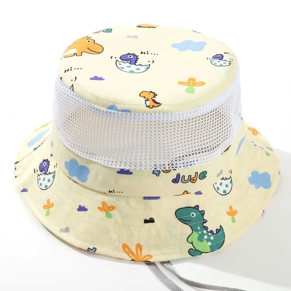 Babyhatt, tynn sommerstil, gutter og jenter, pustende netting blue 54