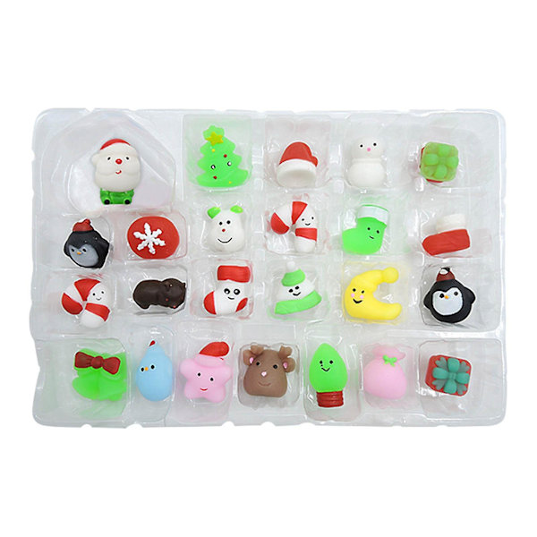 Julkalender Nedräkning Överrasknings Blindbox Riv- och Dekompressionsleksaksset