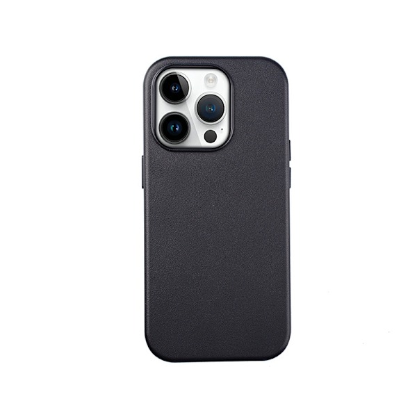 Lämplig för Apple 14 Nappa mönster mobiltelefonfodral slätt läder magnetiskt mobiltelefonfodral Pine green iPhone 14 plus