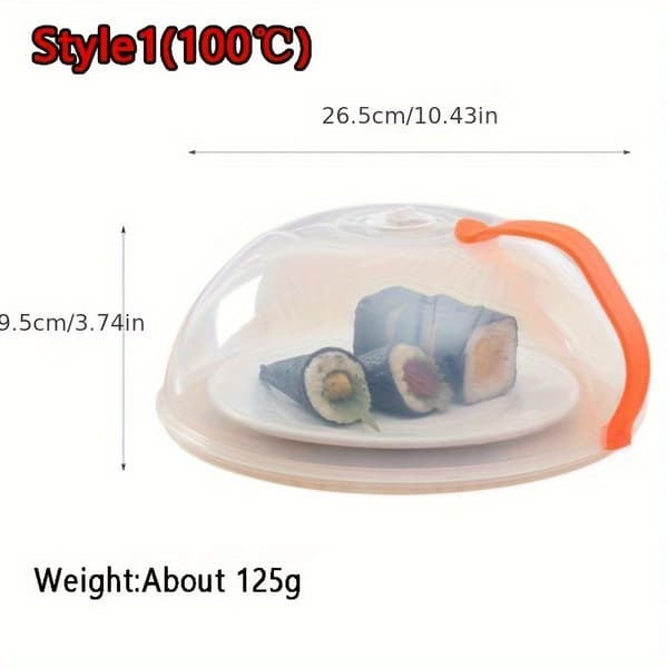 Mikrovågsugn Mat Skydd Oljesäker Stänksäker Kökstillbehör 1pc